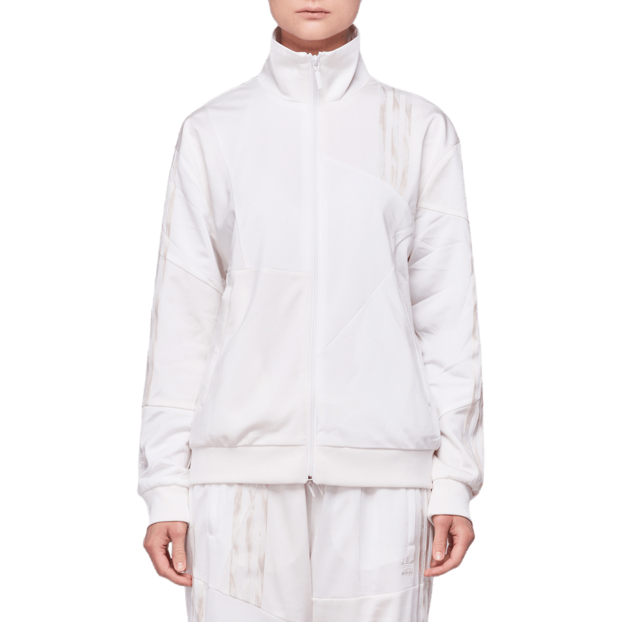 X Danielle Cathari Track Top White