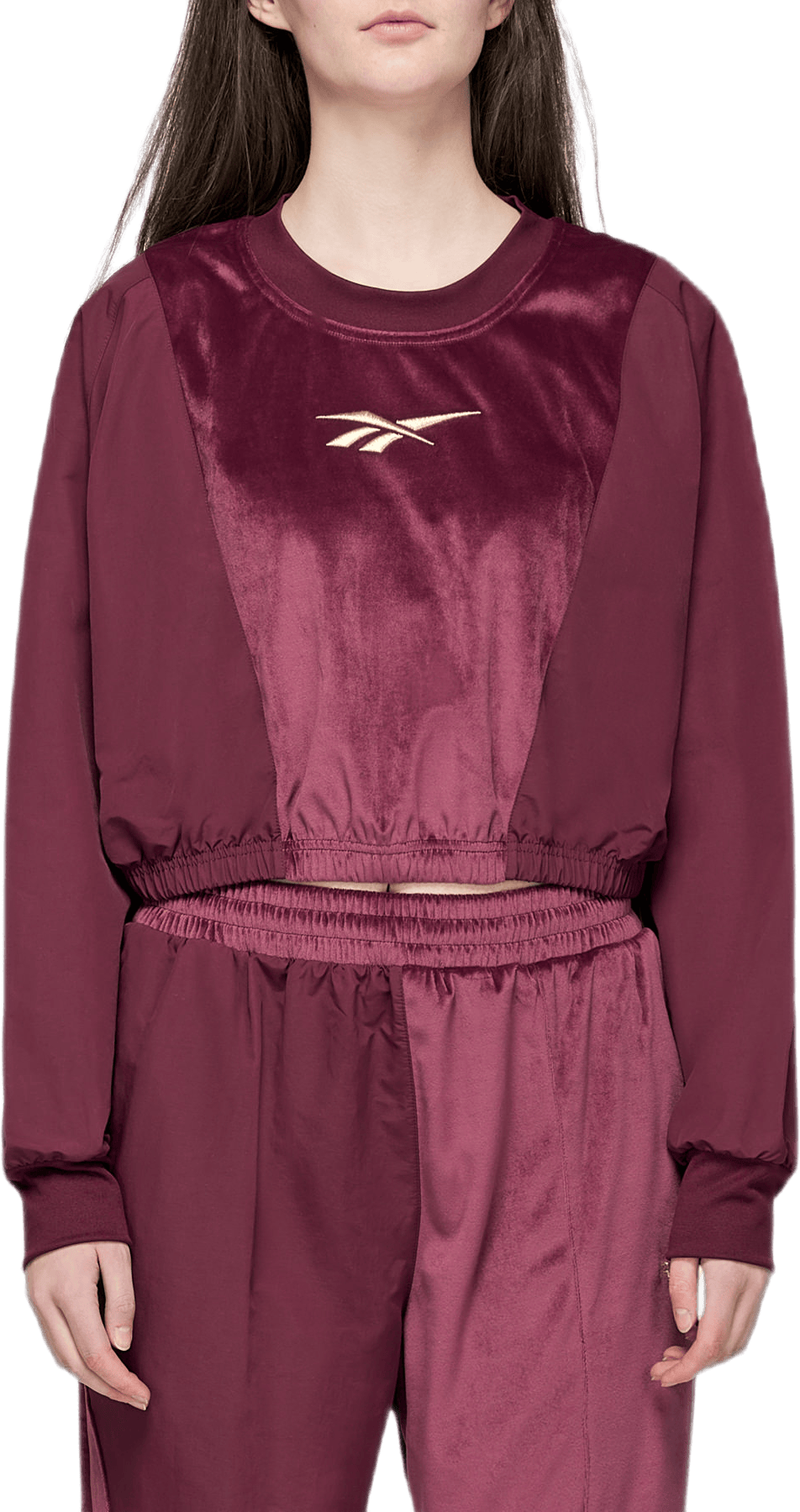 R Cl Velour Crew Red