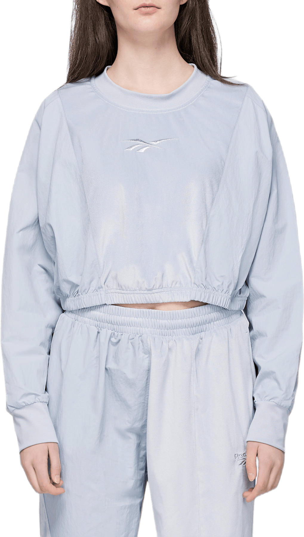 R Cl Velour Crew Gray