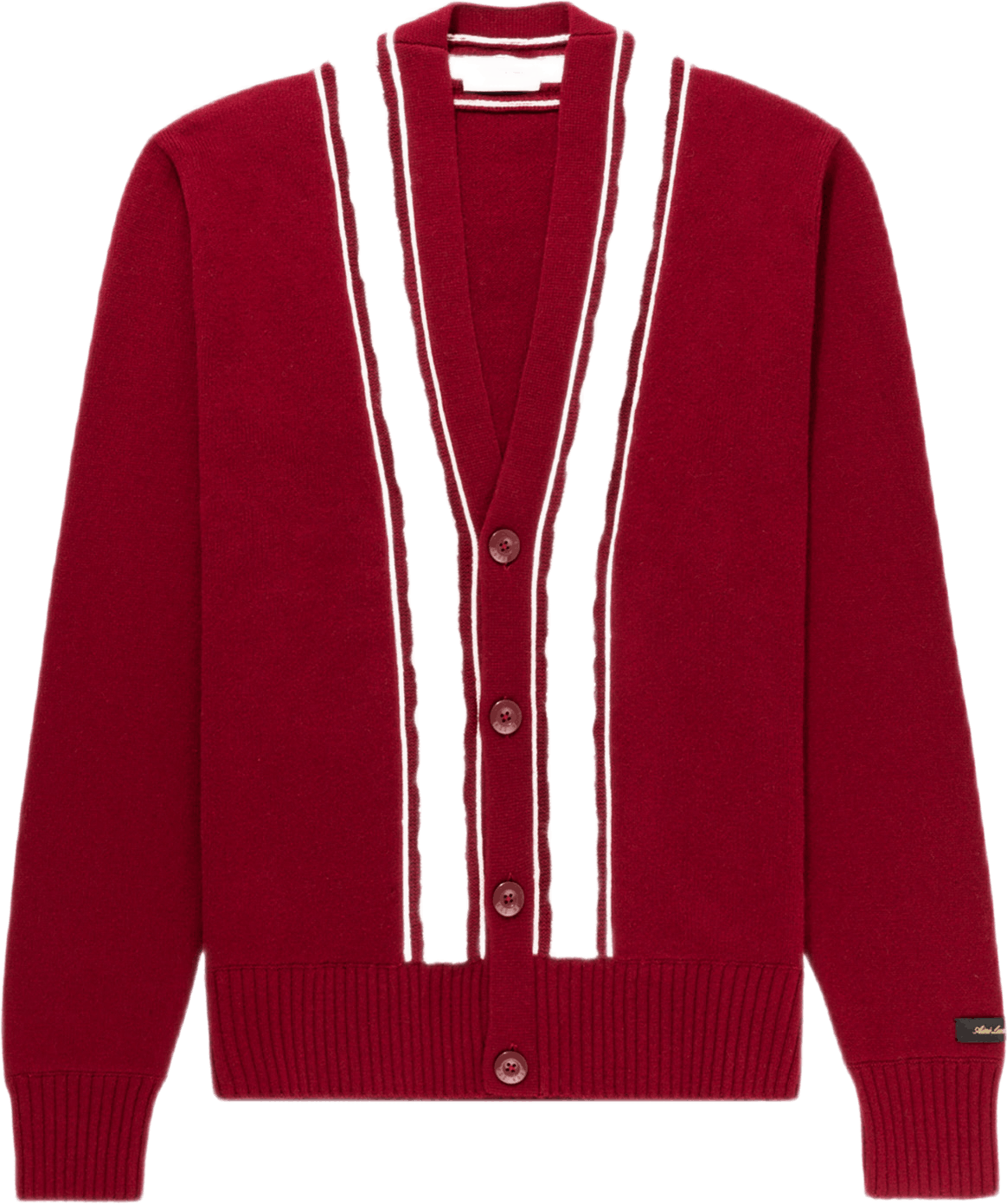 aime leon dore cable trim cardigan