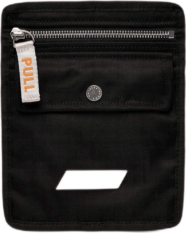 Cross Body Flat Bag Black