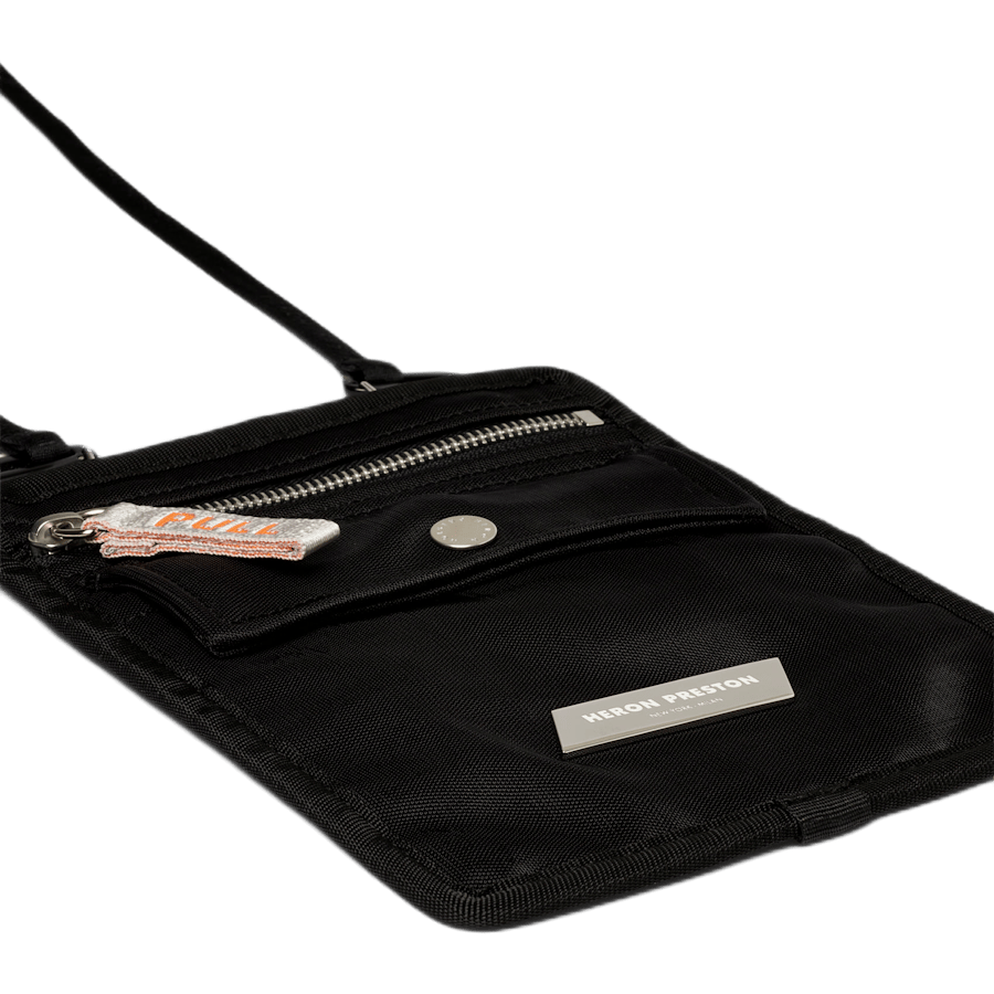 Cross Body Flat Bag Black - Bild 4