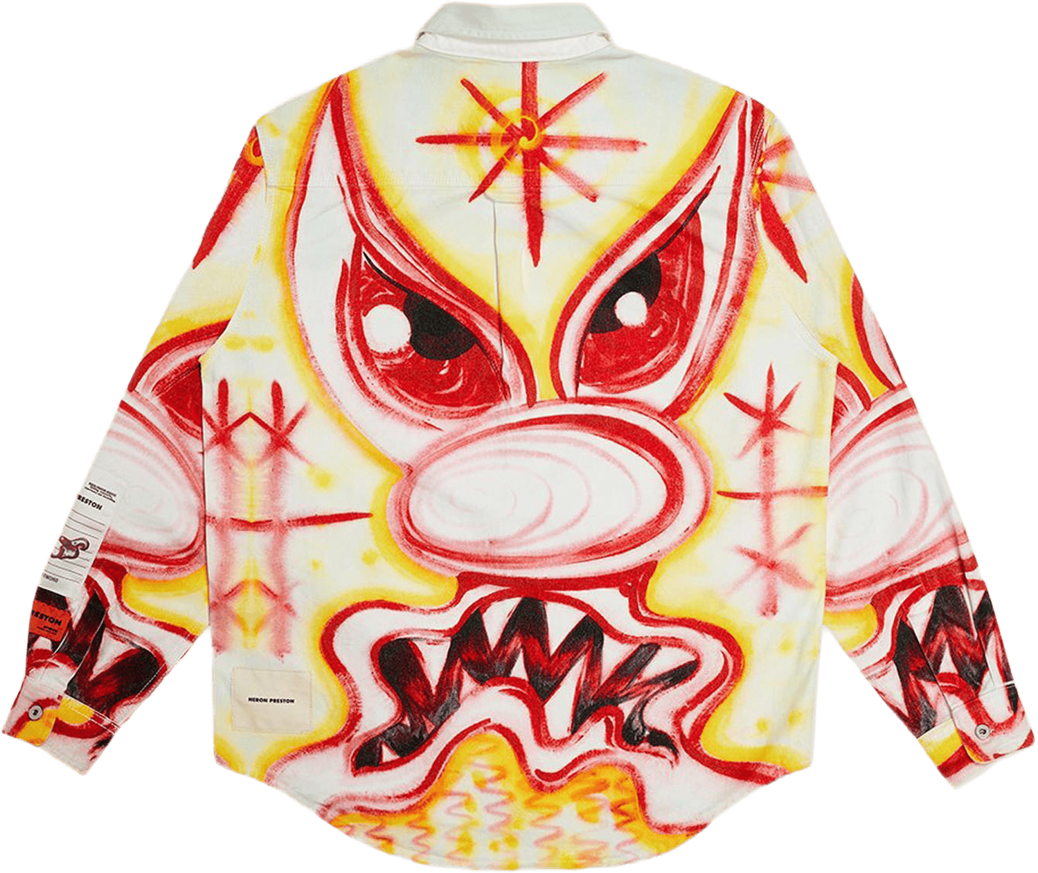 Denim Shirt Kenny Scharf White - Bild 4