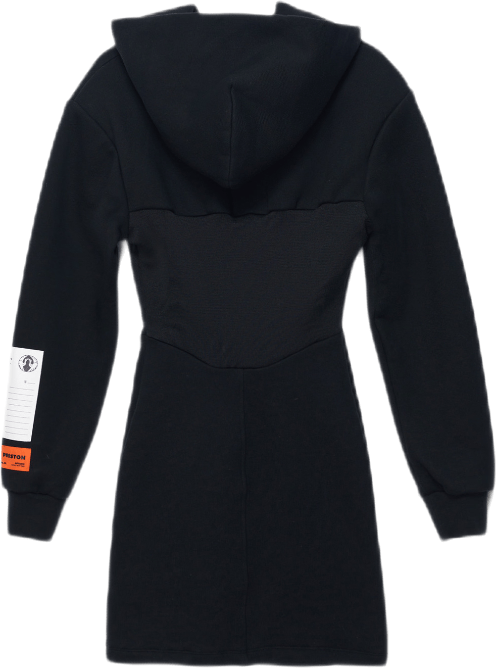 Hoodie Corset Dress Black - Bild 4