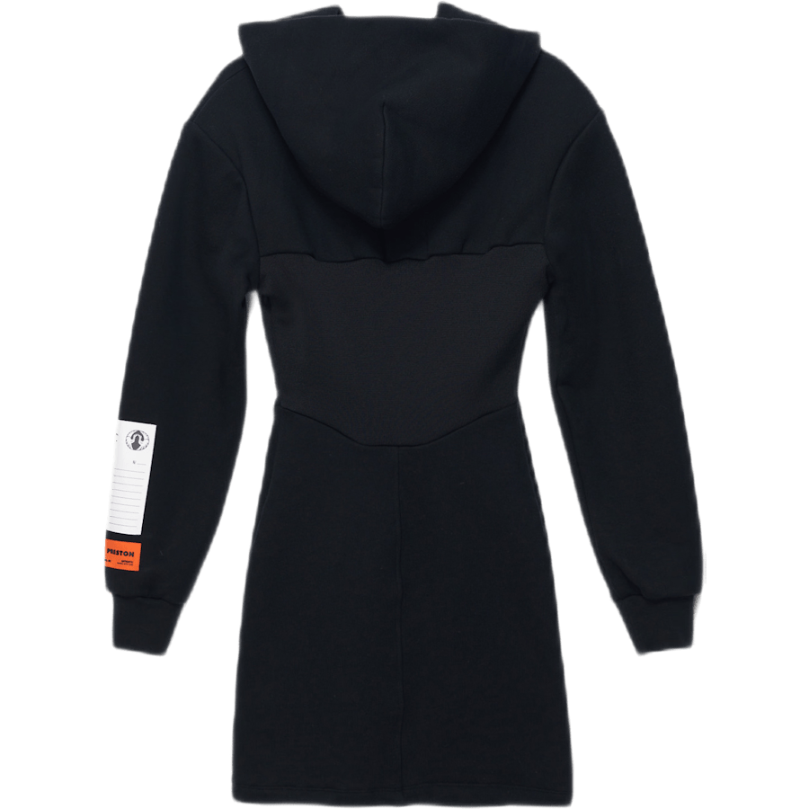 Hoodie Corset Dress Black - Bild 4