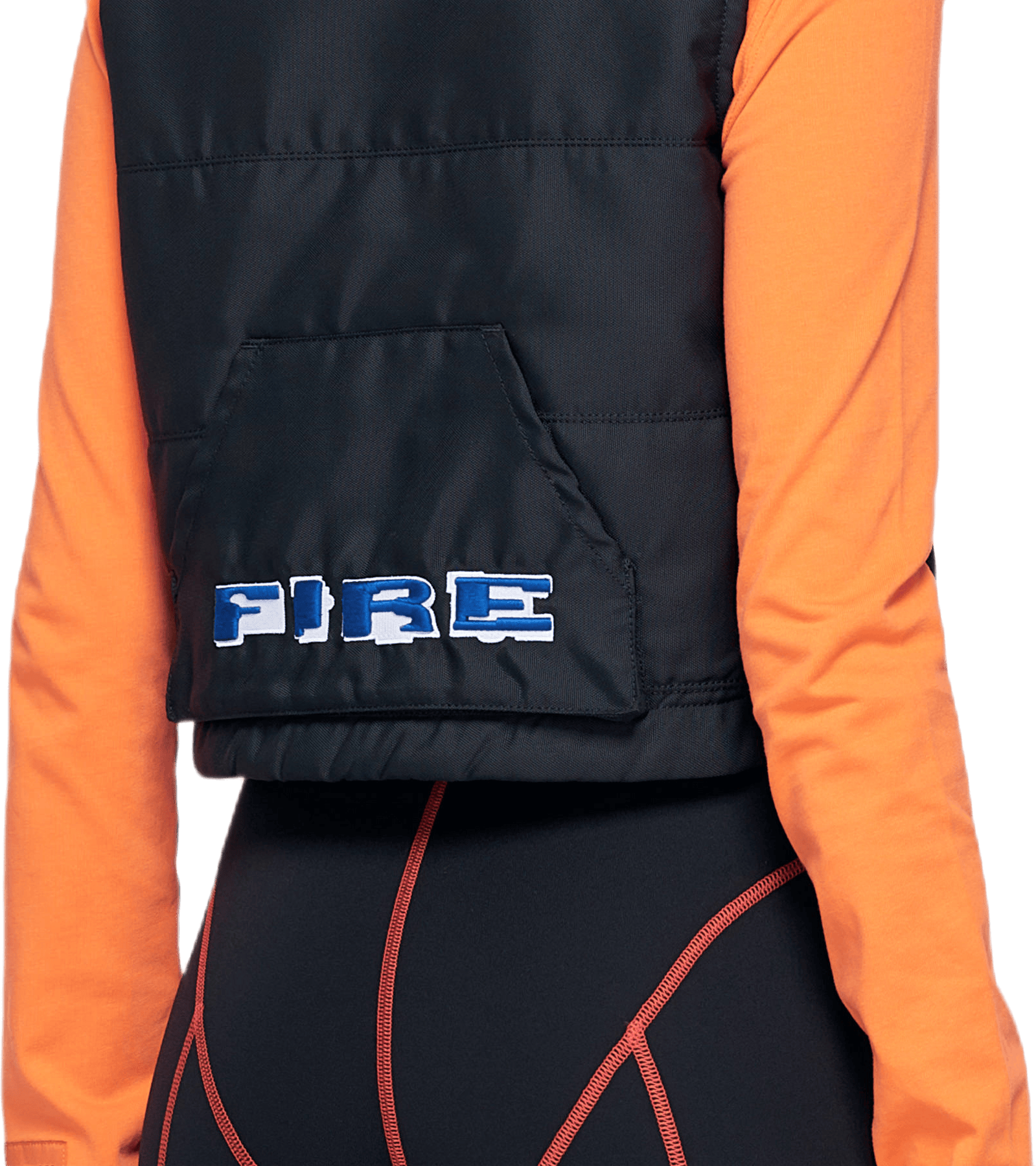 Multipockets Vest Fire Black - Bild 3