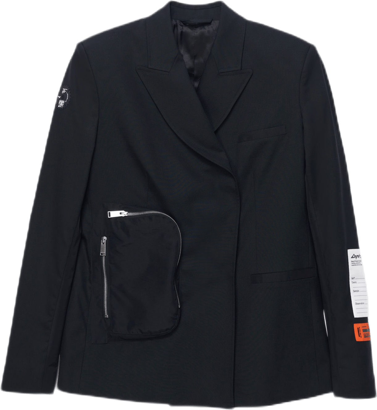 Tailoring Wool Blazer Black