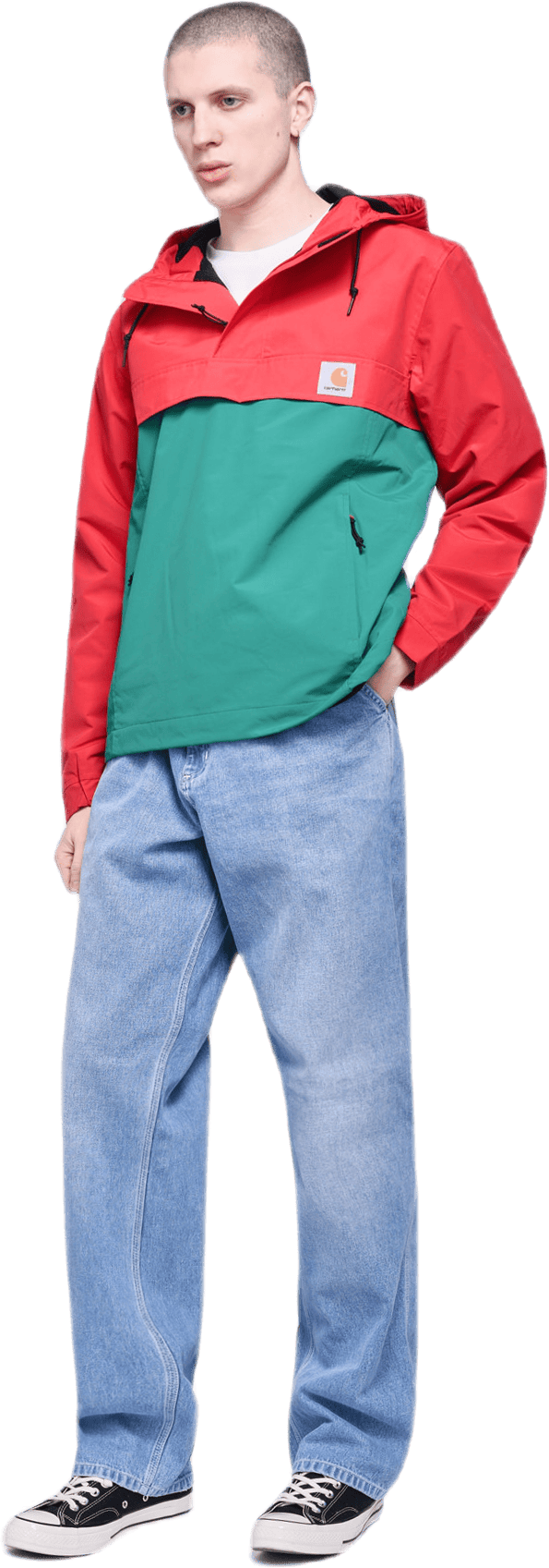 Wip Nimbus Two Tone Pullover Red - Bild 4