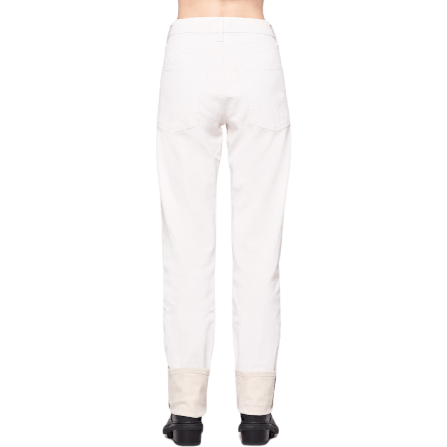 Masc Hi Straight Pants White - Bild 4