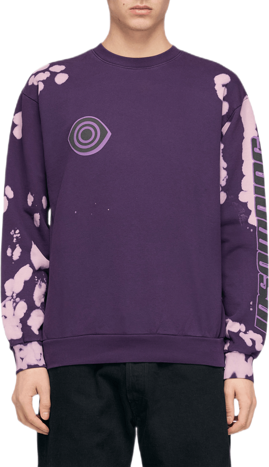 Inlfa19mpul0243-pu Purple, Male, Apparels, hoodies and sweatshirts, Purple, L