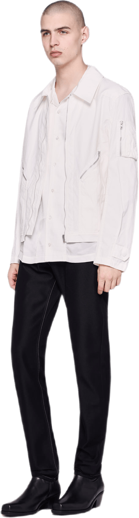 Aviator Jacket White - Bild 2