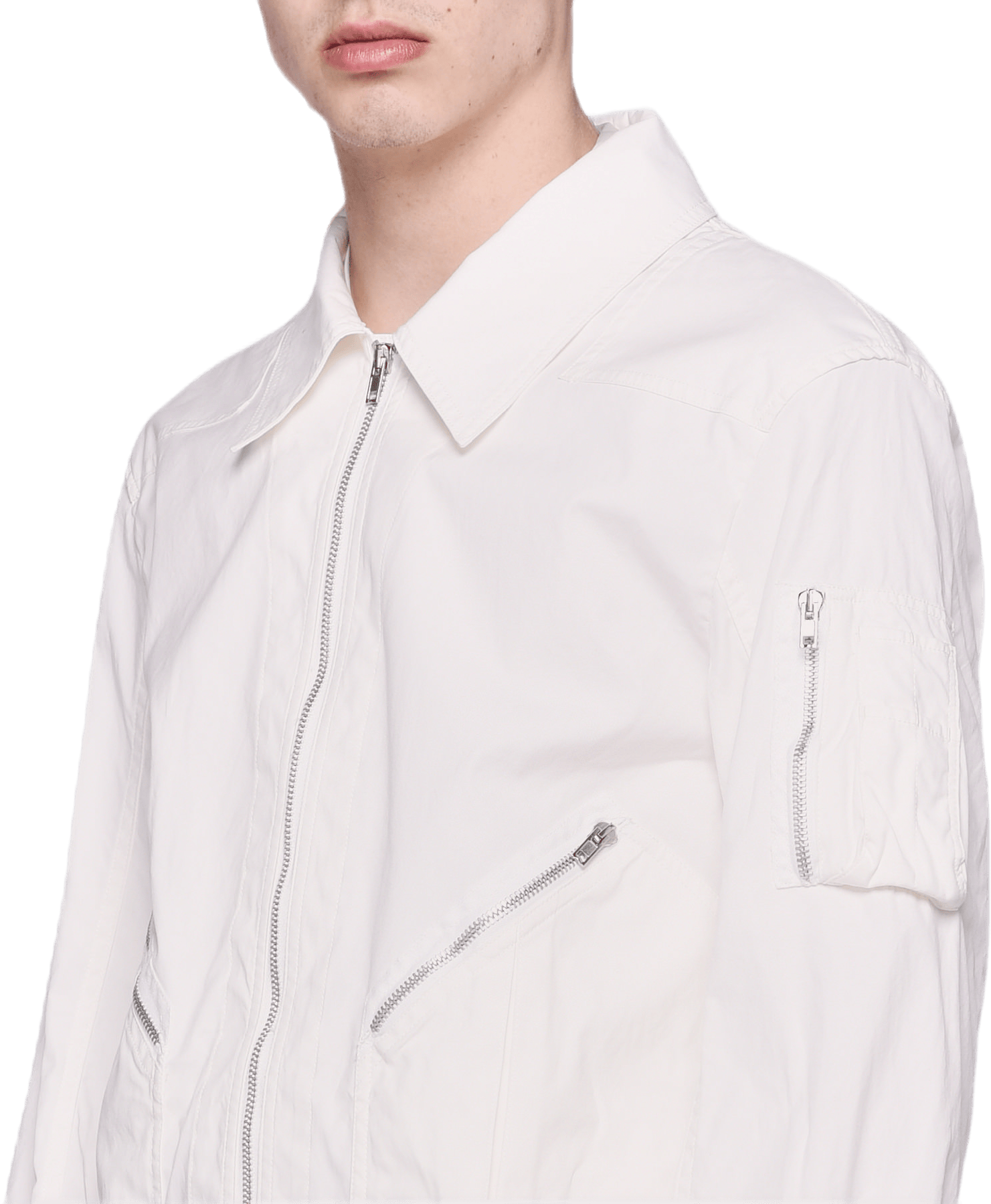 Aviator Jacket White - Bild 5