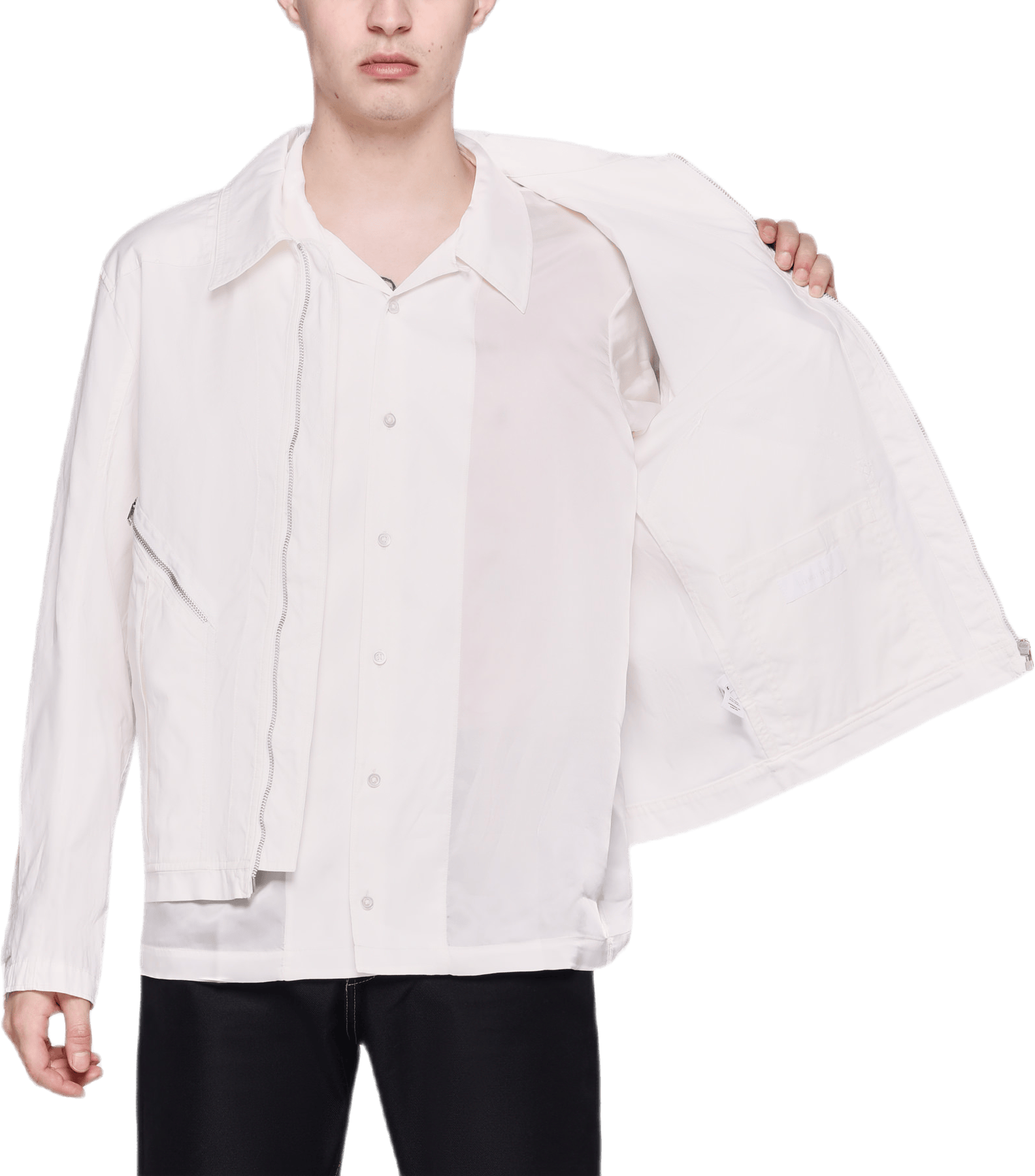 Aviator Jacket White - Bild 6
