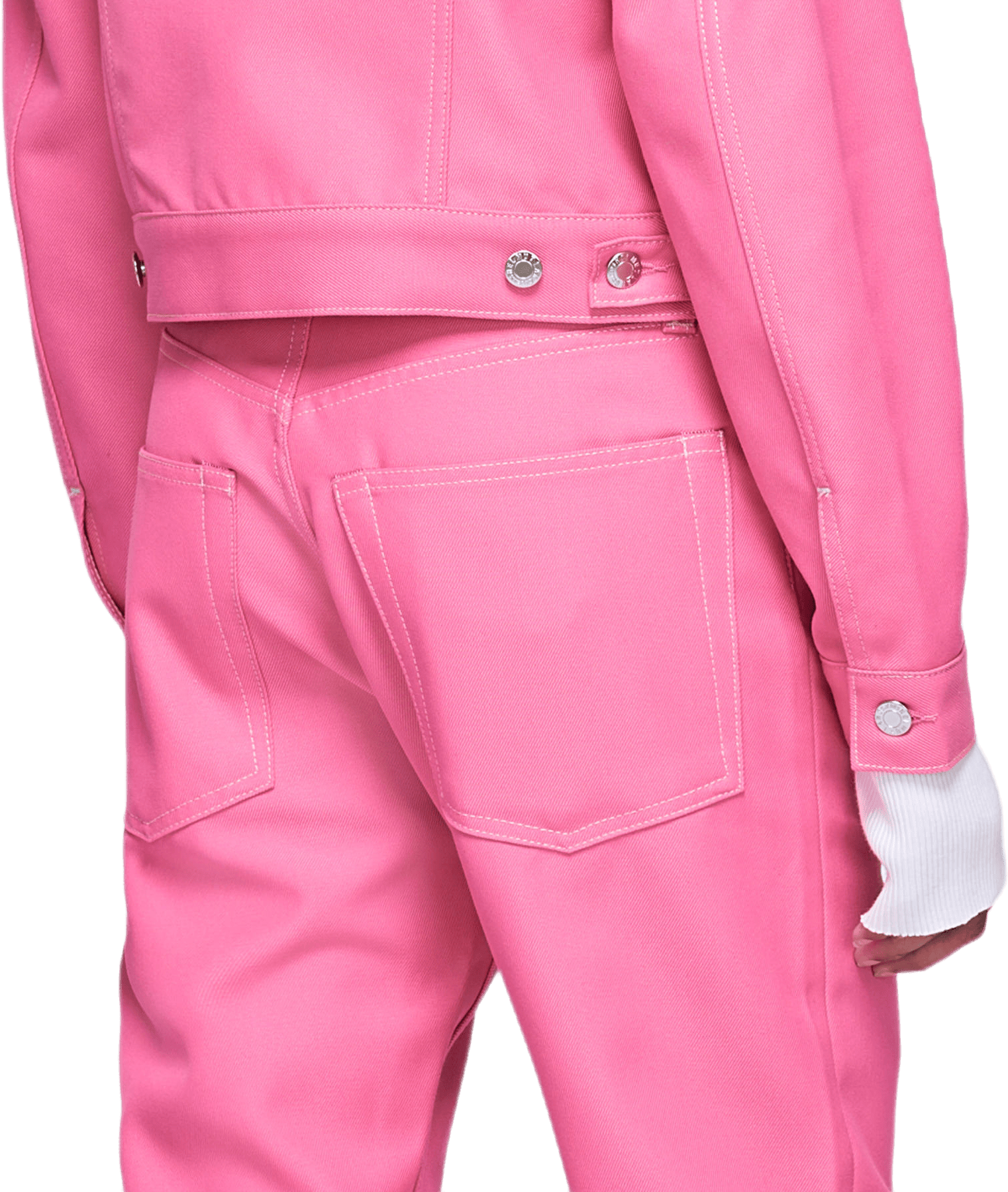 Masc Trucker Jacket Pink - Bild 4