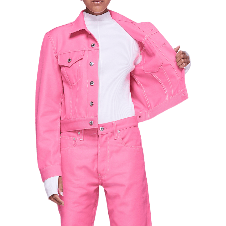 Masc Trucker Jacket Pink - Bild 5