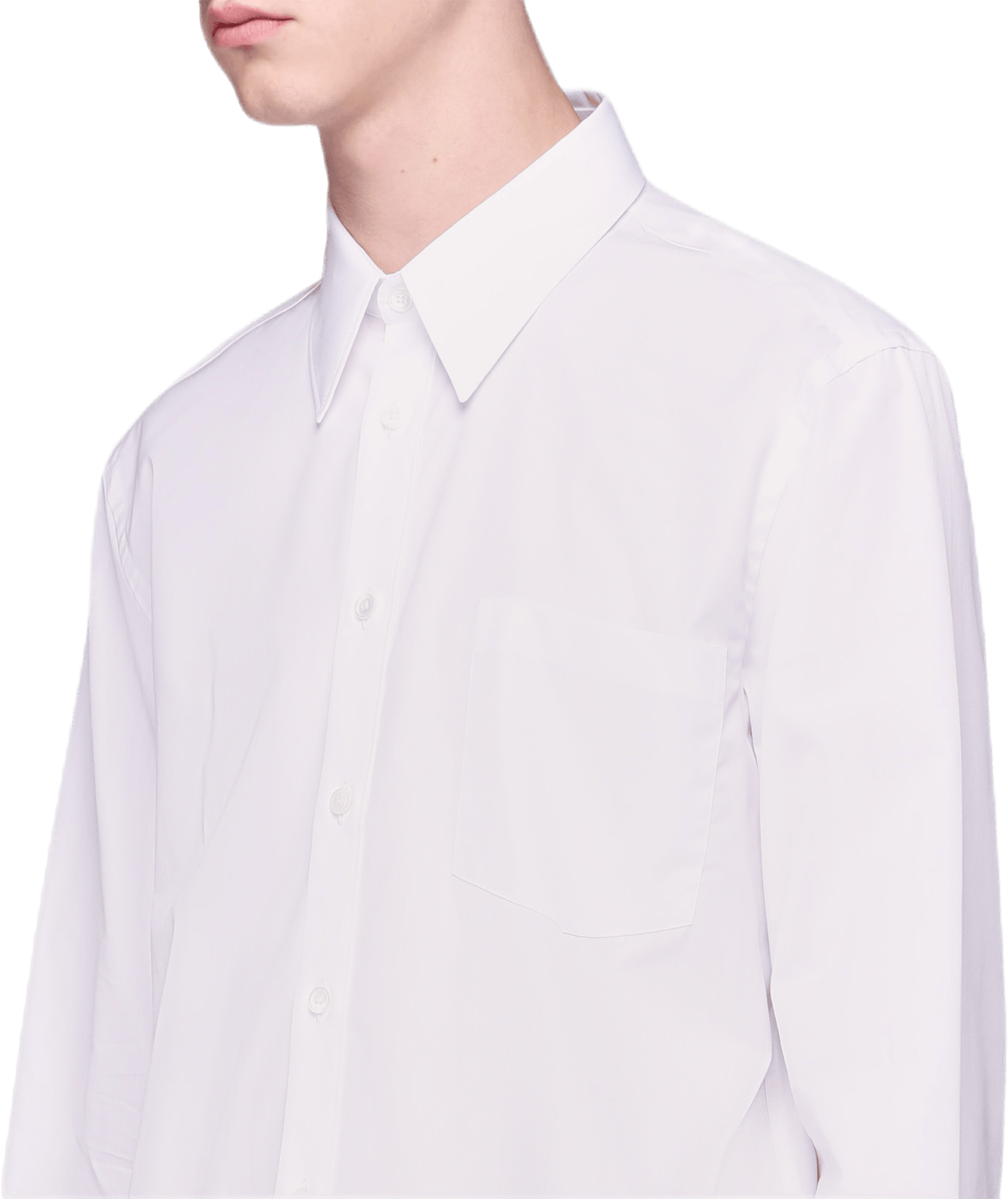 Patched Shirt White - Bild 3