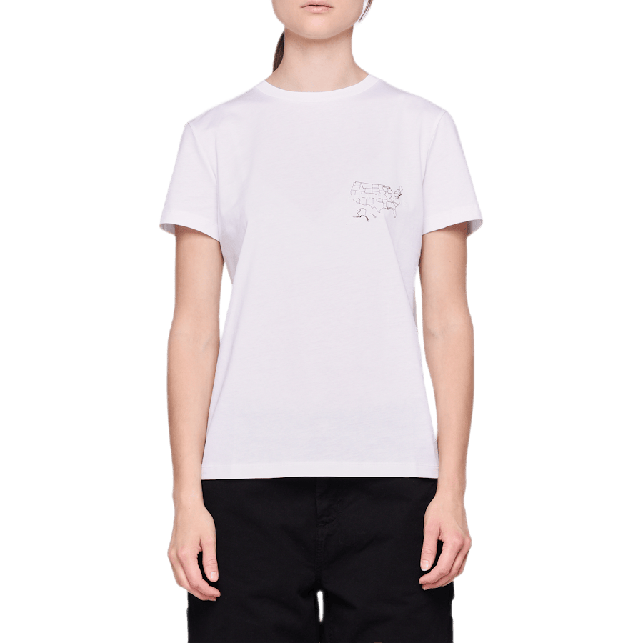 Helmut Laws Tee White