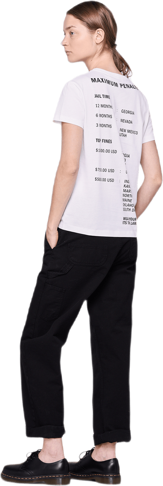 Helmut Laws Tee White - Bild 4