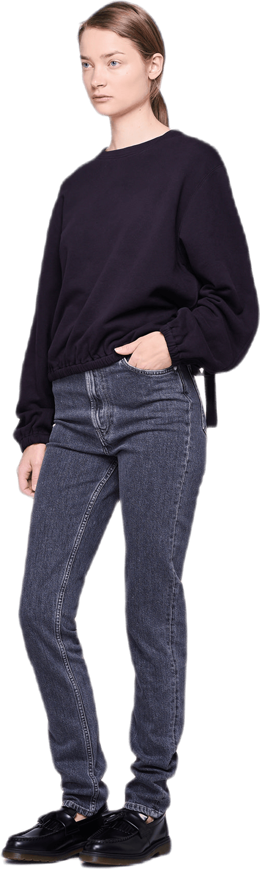 Vintage Terry Sweatshirt Blue - Bild 2