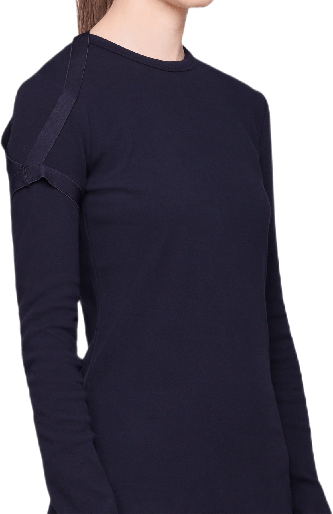 Long Sleeve Harness Dress Blue - Bild 3