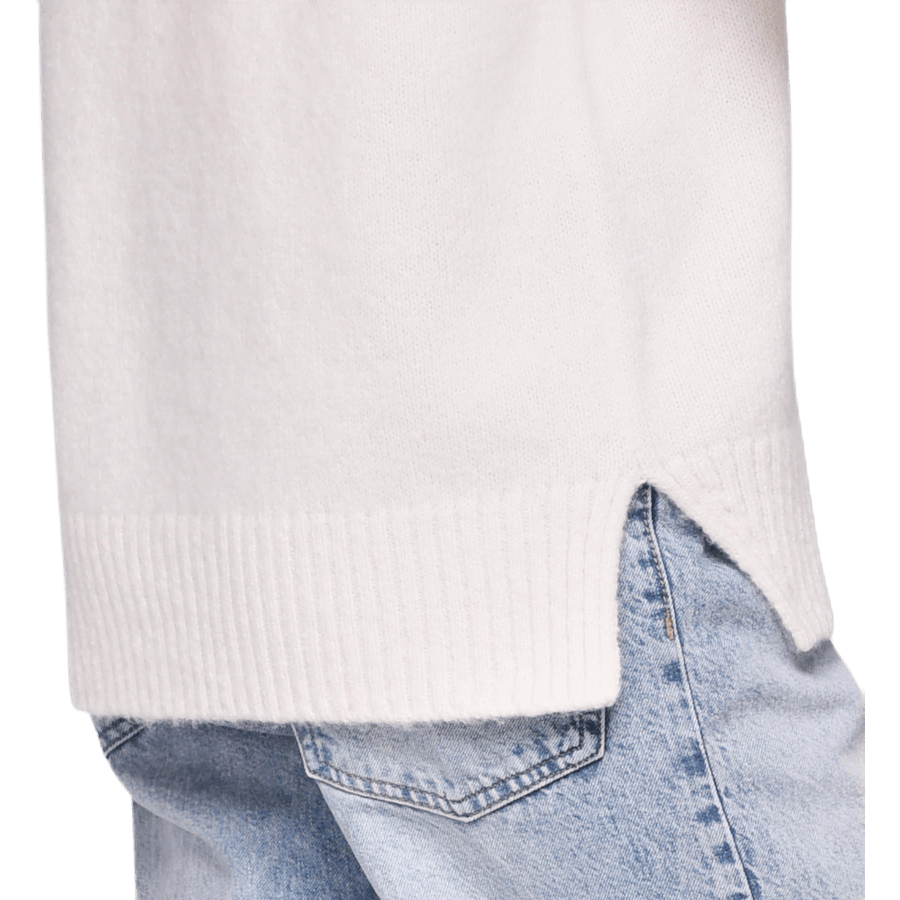 Brushed Alpaca Open Sweater White - Bild 4