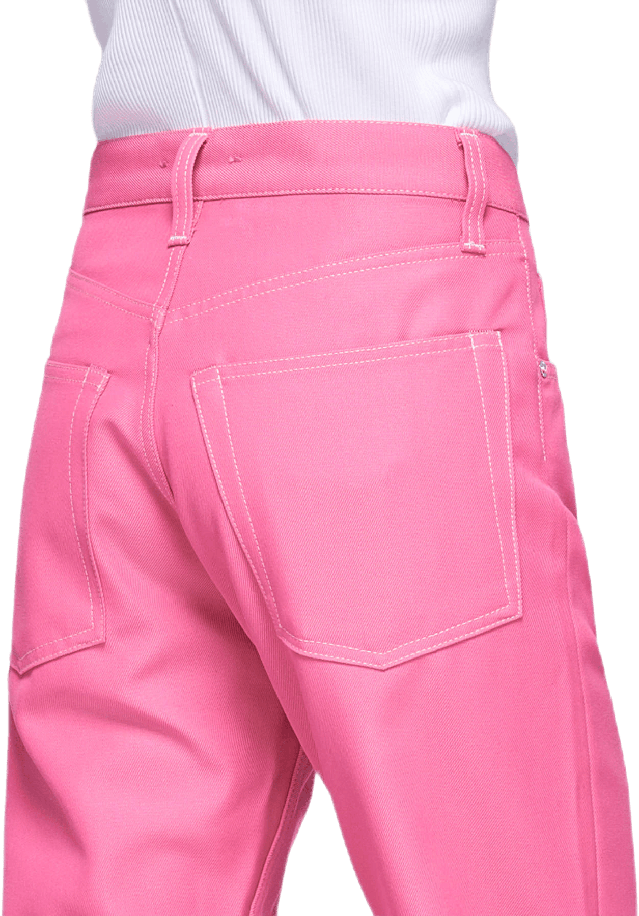 Masc Hi Straight Jeans Pink - Bild 2