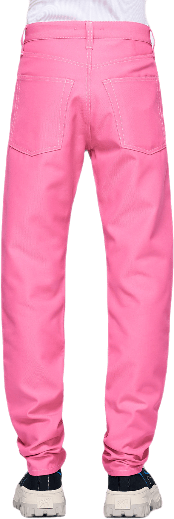 Masc Hi Straight Jeans Pink - Bild 4