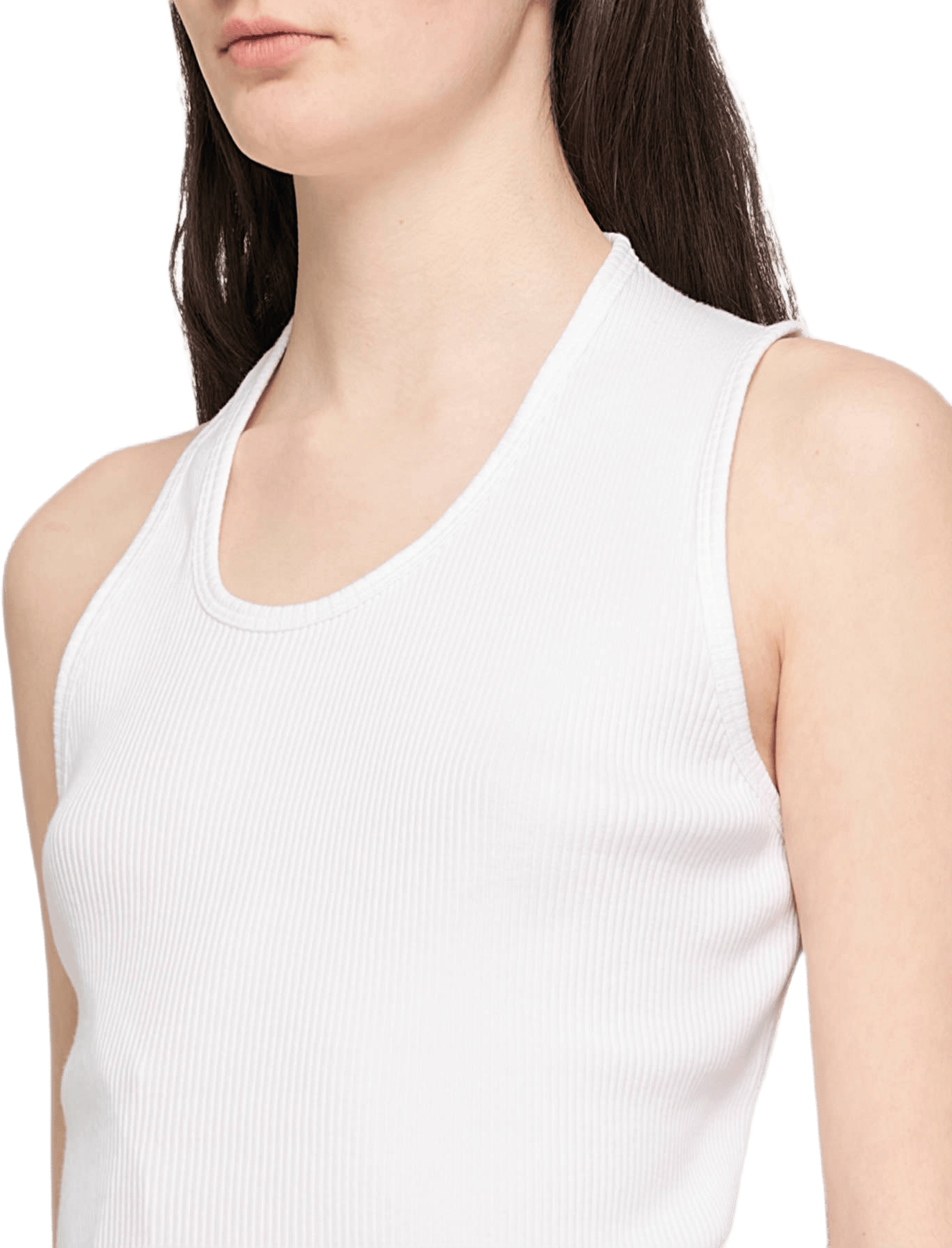 Asymmetric Tank White - Bild 3