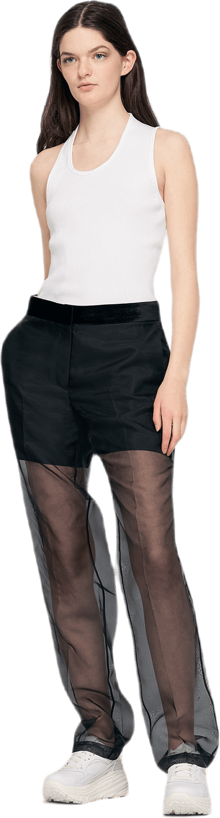 Asymmetric Tank White - Bild 4