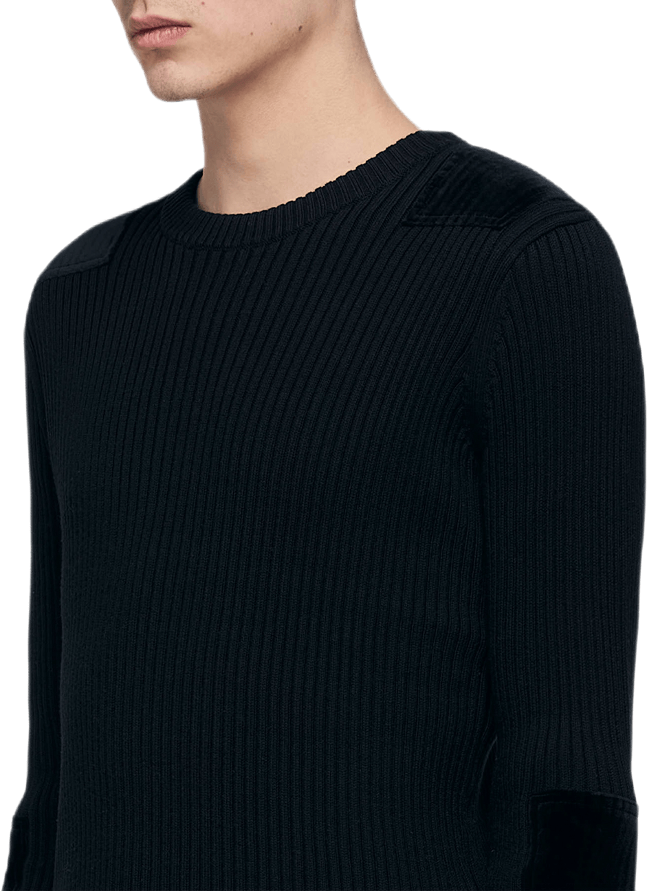 Patch Crewneck Black - Bild 3