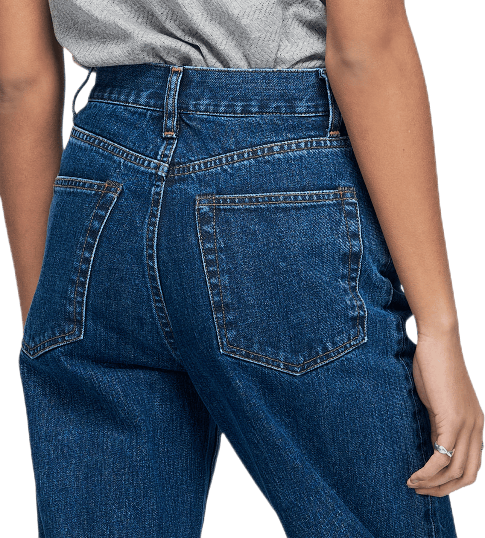 Fem Hi Straight Jeans Blue - Bild 4