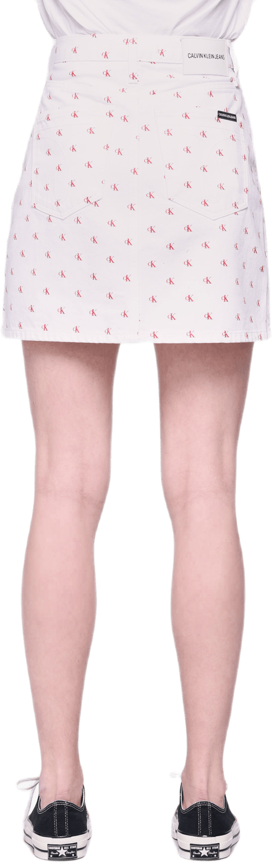 High Rise Mini Skirt White - Bild 3