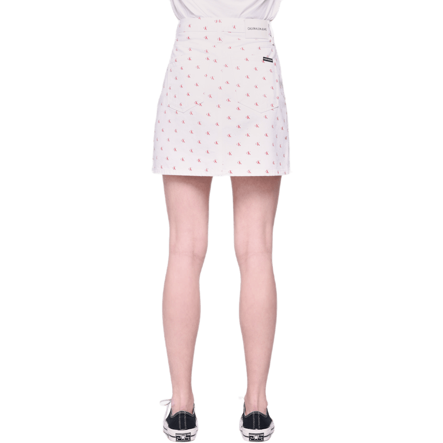 High Rise Mini Skirt White - Bild 3