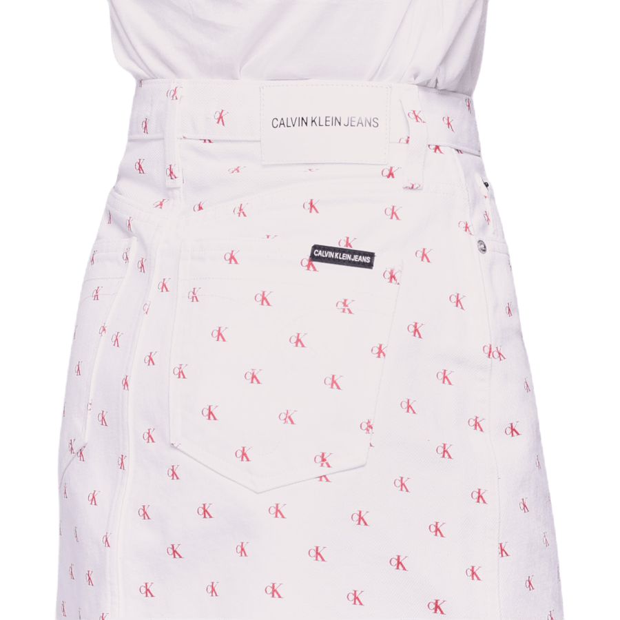 High Rise Mini Skirt White - Bild 4