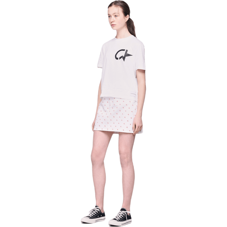 High Rise Mini Skirt White - Bild 5