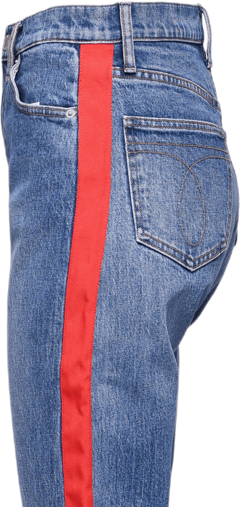 020 High Rise Jeans Blue - Bild 3