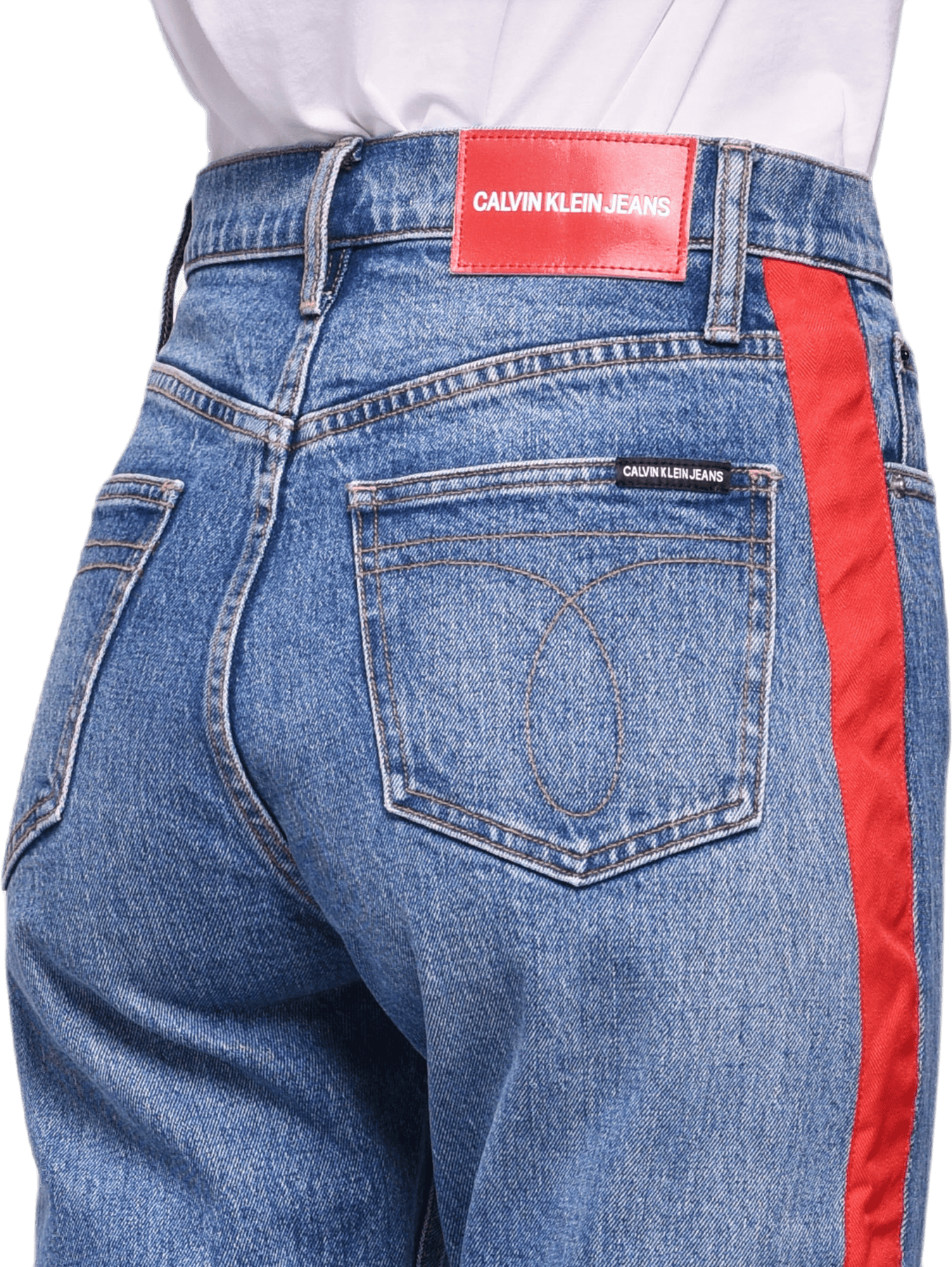 020 High Rise Jeans Blue - Bild 4