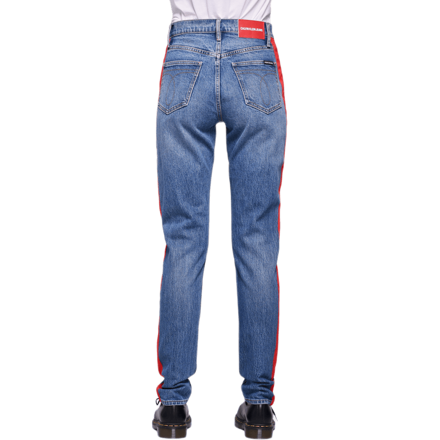 020 High Rise Jeans Blue - Bild 5