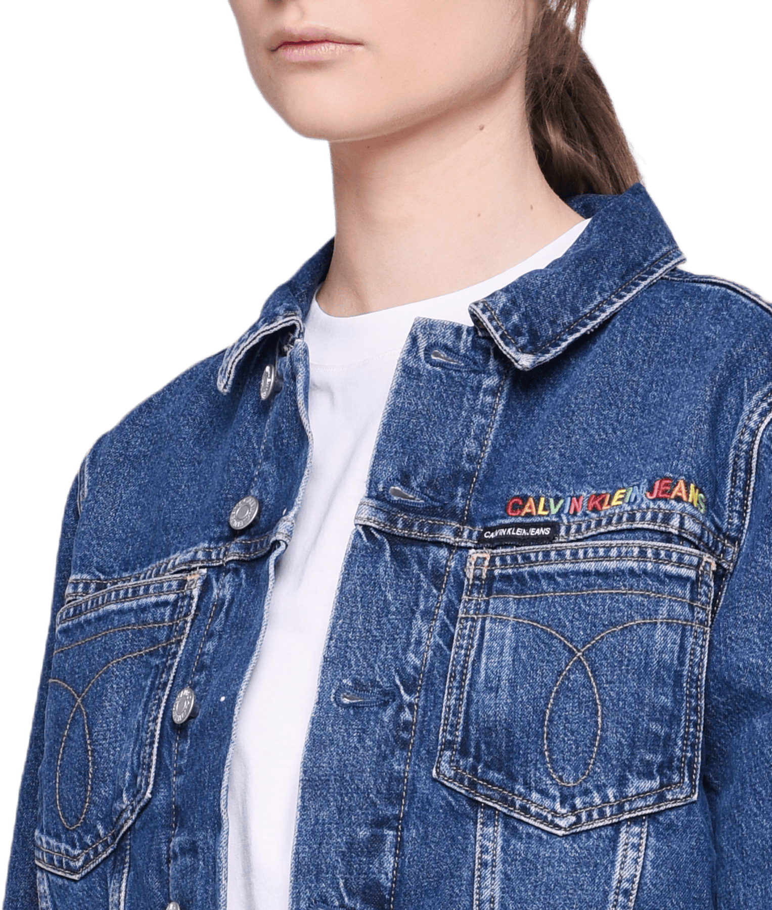Omega Embroidered Trucker Gray - Bild 2