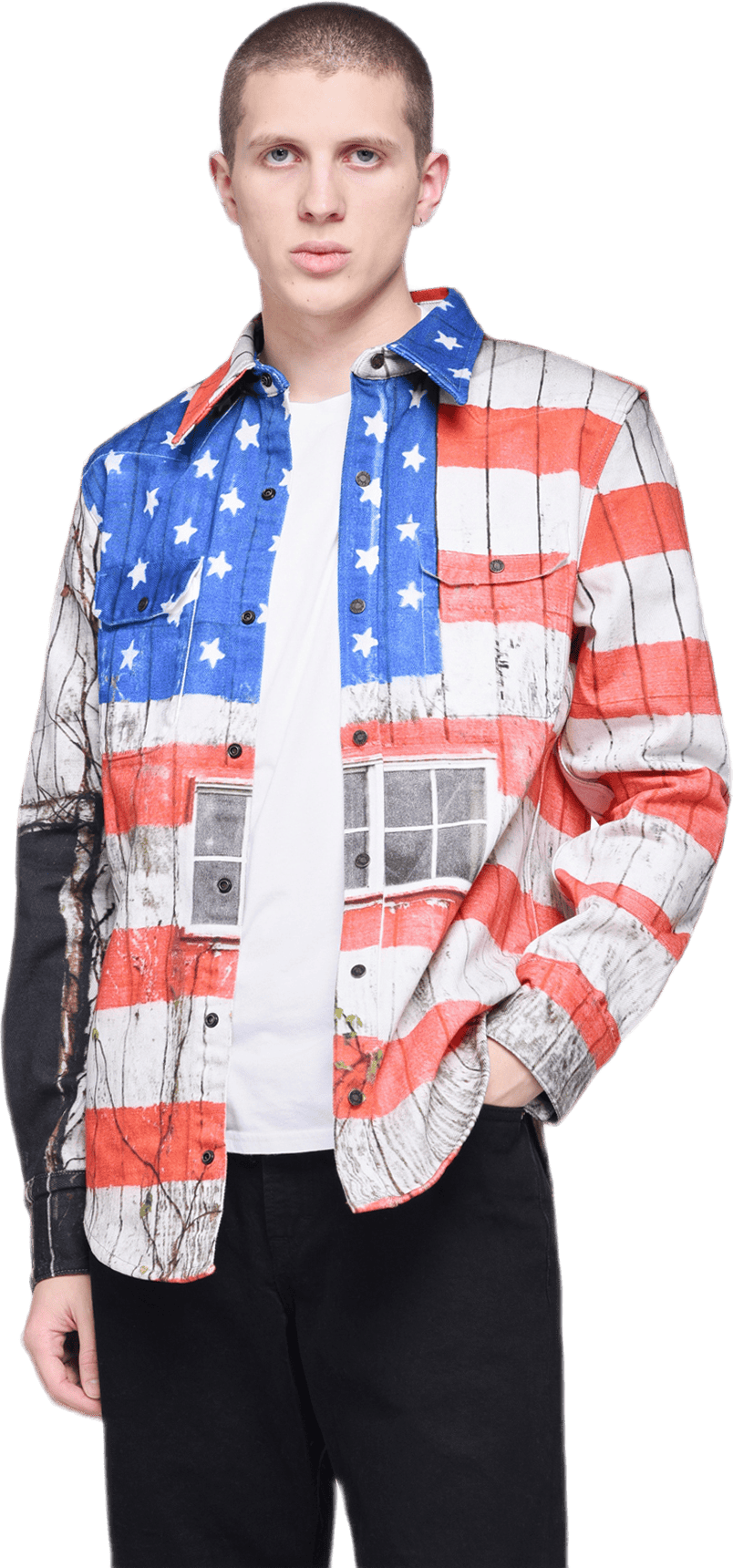 Western Shirt Blue - Bild 5