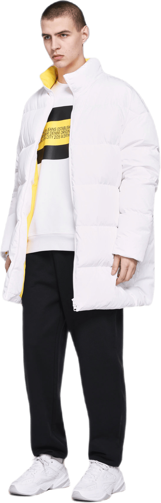 1978 Logo Puffer Jacket White - Bild 7