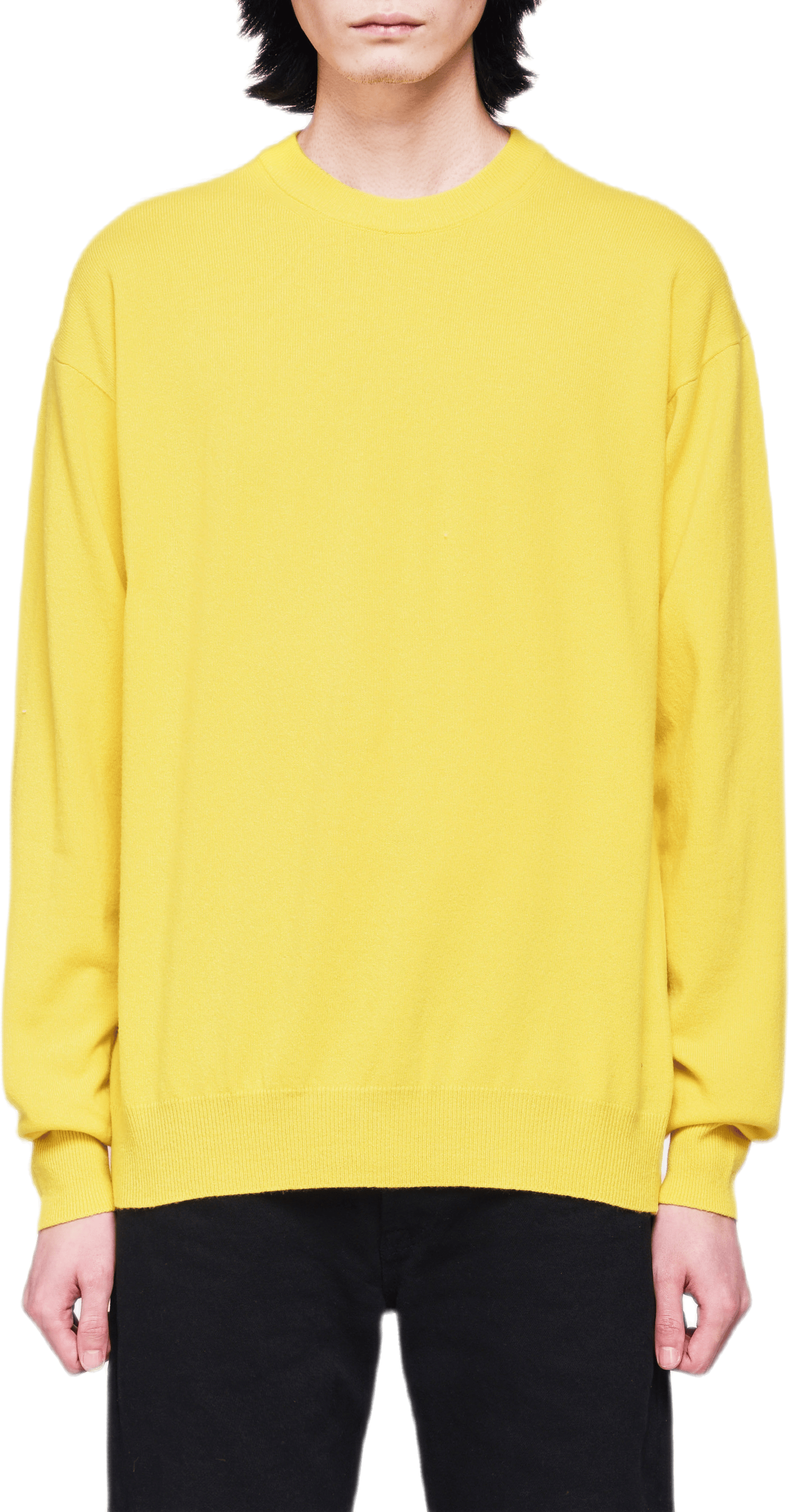 Crewneck Sweater Yellow