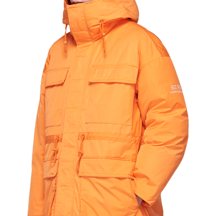 Graphic Parka Orange - Bild 3