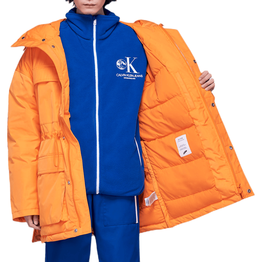 Graphic Parka Orange - Bild 7