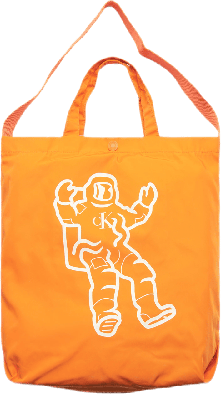 Graphic Tote Bag Orange
