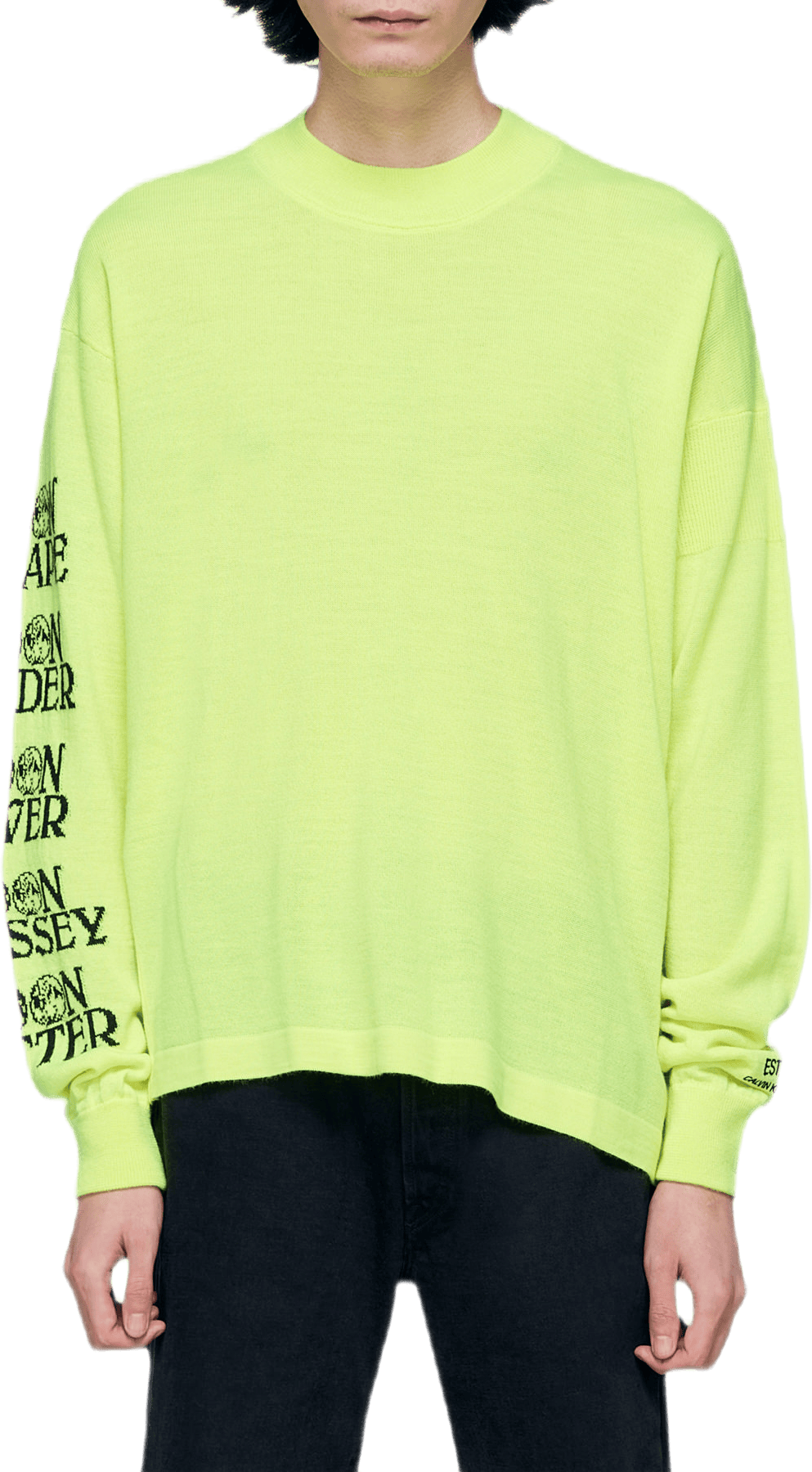 Graphic Sweater Yellow