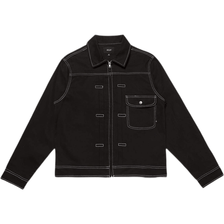 Lincoln Trucker Jacket Black