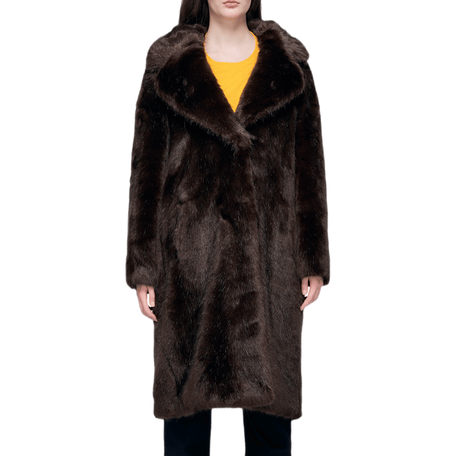 Oversized Drop Shoulder Brown