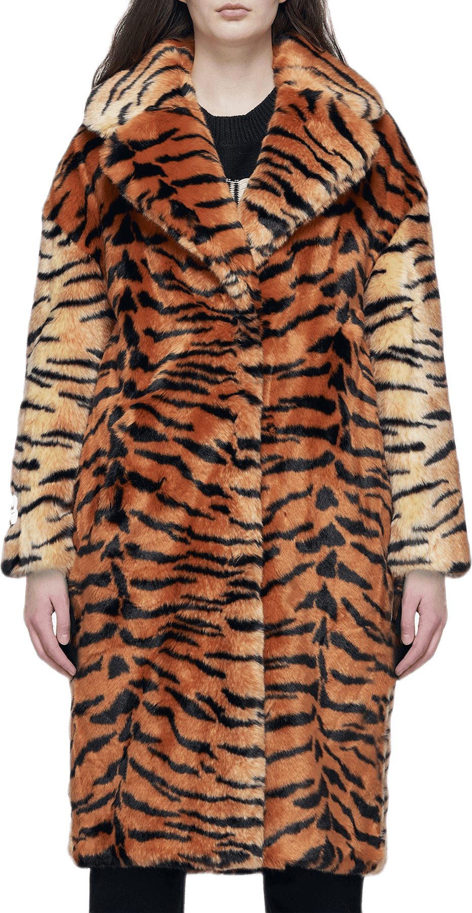 Oversized Drop Shoulder Orange