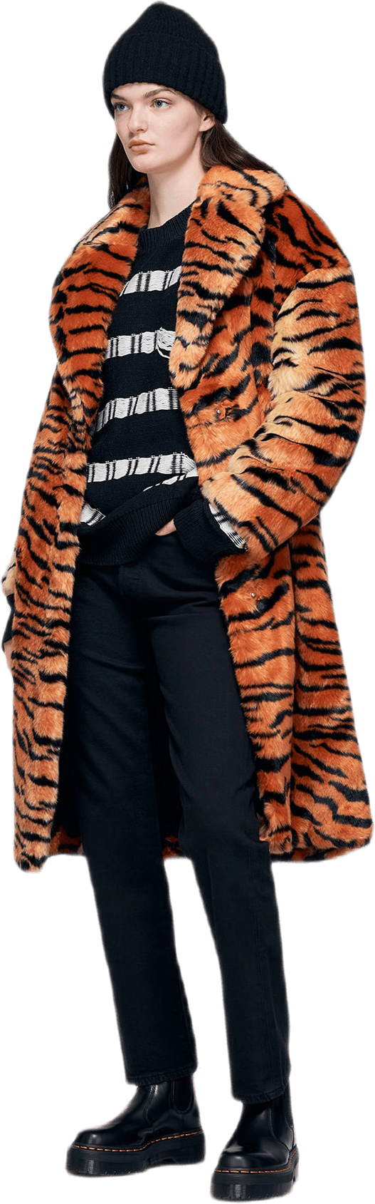 Oversized Drop Shoulder Orange - Bild 2